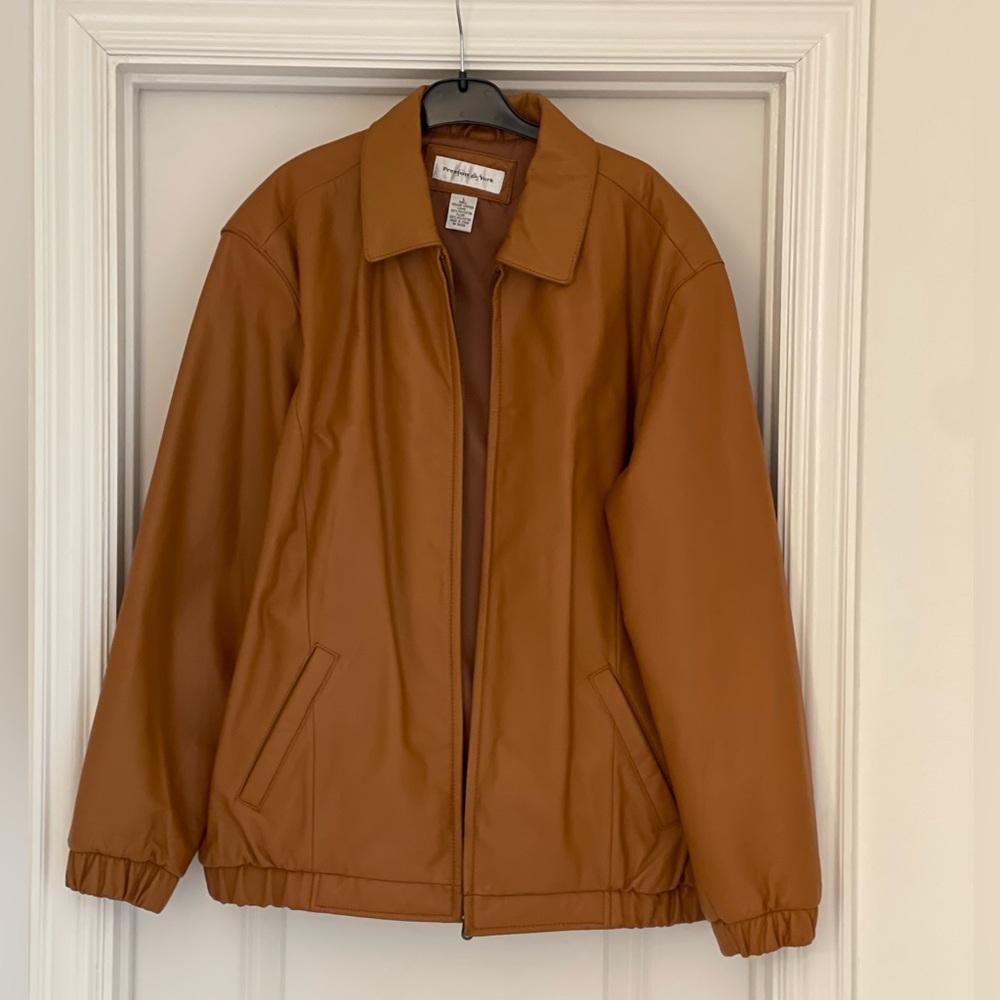 Leather jacket